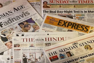 feature your article on  hindustan time times of india gulf news the hindu