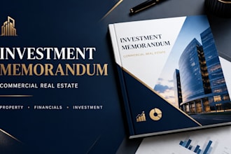 design commercial property investment memorandum presentation