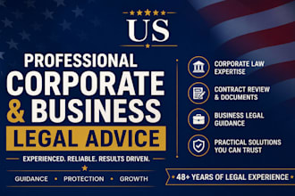 provide professional corporate and business legal advice