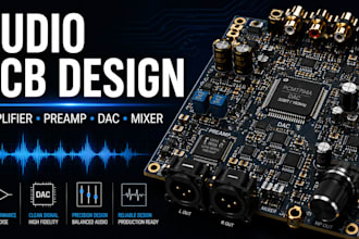 do high fidelity audio pcb design and schematic capture