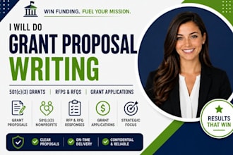 do grant proposal writing grants for nonprofit 501c3 rfps grant application