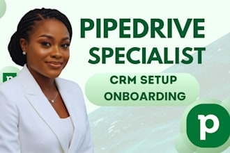 be your fav pipedrive specialist for CRM onboarding