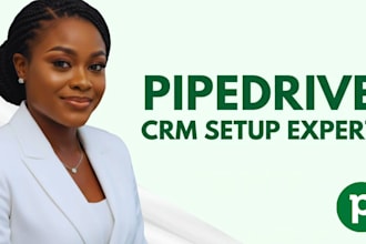 deliver expert pipedrive CRM setup