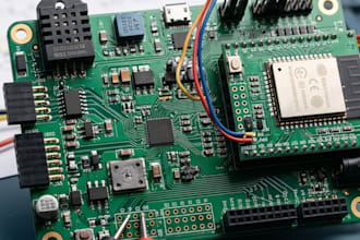 design esp32 iot pcb, sensor board and embedded hardware