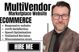 your multi vendor ecommerce marketplace website and multi vendor website