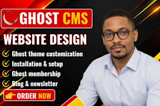ghost cms website customize ghost theme ghost blog fix clone ghost website