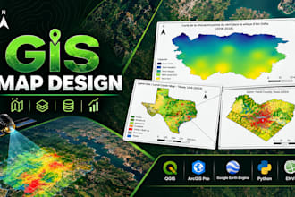create professional maps using qgis or arcgis