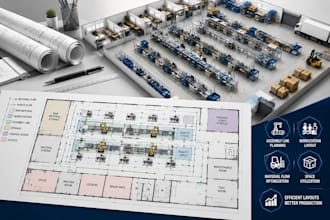 design assembly plant floor plans and manufacturing cad layouts