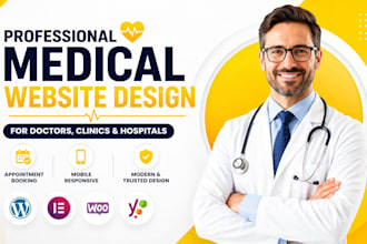 build an appointment booking website for hospitals and clinics