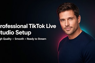 set up tiktok live studio for professional smooth and high quality live streams