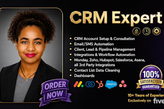 setup salesforce CRM automation, integrations, admin support