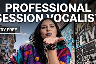 record soulful lead vocals for your song