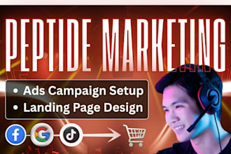 do peptide marketing, fix peptide meta ads setup google compliant ads tiktok ads
