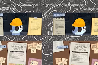translate and localize your video game from english to spanish