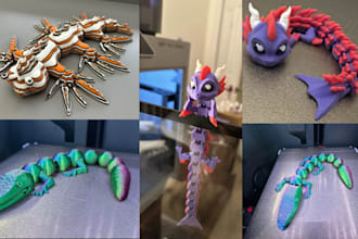 design 3d multicolor model bambu ams stl to 3d 3mf for 3d printing