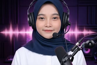 record professional indonesian voice over for your project