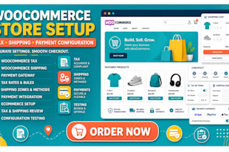 setup woocommerce tax, shipping and payment gateway