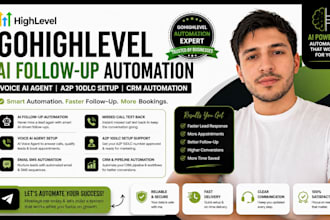 setup gohighlevel ai follow up  ghl a2p 10dlc setup