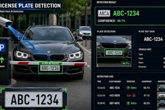 build ai anpr systems for parking, access control and license plate detection