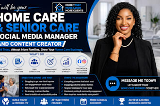 manage social media for home care and senior care agencies