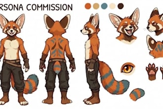draw fursona, furry art, original furry character, anthro