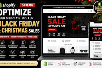 optimize your shopify store for black friday christmas sales