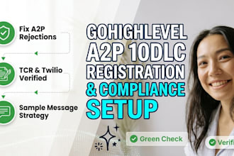 do gohighlevel a2p 10dlc registration sms campaign setup compliance