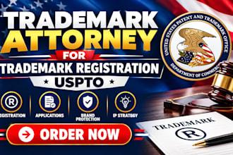 be your trademark attorney for trademark registration and uspto
