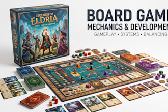 design and develop your board game mechanics and gameplay