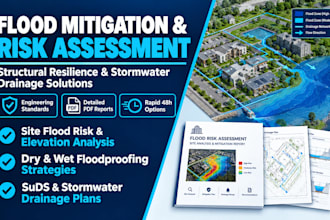 provide flood mitigation, structural resilience, and risk assessment