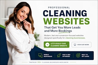 migrate cleaning website service portfolio or redesign cleaning website claude
