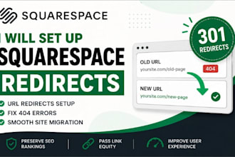 set up squarespace redirects for your old website urls