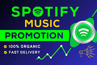 promote spotify music album and spotify track