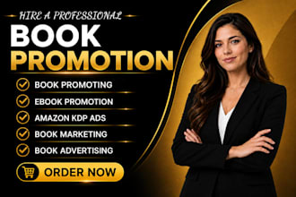 do professional book promotion and ebook marketing to boost your book sales