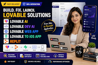 lovable ai, loveable dev ai, lovable web app, lovable to ios app, replit, ai app