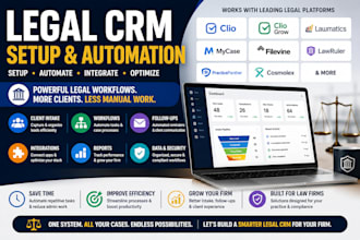 setup and automate legal CRM clio lawmatics mycase filevine lawruler robly clio