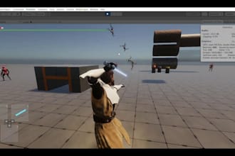 create full 3d game development, 3d multiplayer game in unity