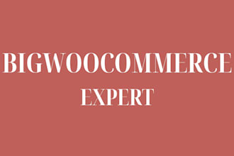 design your ecommerce website with bigcommerce