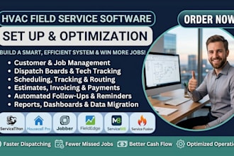 setup servicetitan housecall pro jobber fieldedge hvac field service software