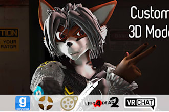 port, rig, create custom sfm model, fnaf model, gmod playermodel, tf2, l4d2, mmd