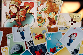 design custom card game playing card trading cardgame board gamedesign mechanics