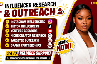 do instagram influencer marketing research outreach for brand collaboration