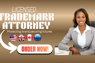 file your trademark application as your US licensed attorney