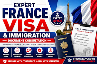 provide expert france visa and immigration document consultation