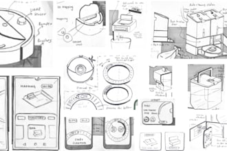 deliver consumer product design, 3d cad modeling product