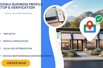 googlemybusiness profile verification setup local seo optimization map ranking