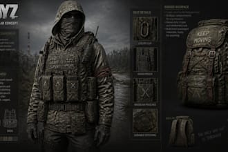 create custom dayz clothing, gear, weapons, and server assets