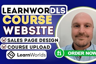 setup learnworlds course website, course curriculum, interactive courses, lms
