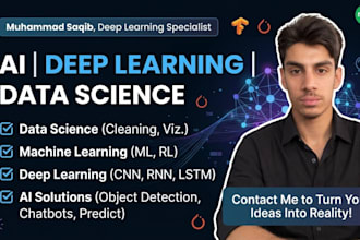 be your ai, machine learning, deep learning, data science specialist