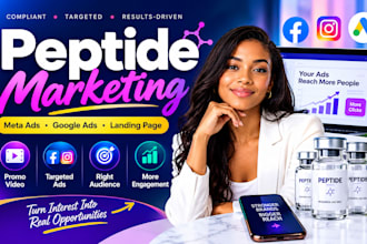 usa peptide website peptide store research peptide google facebook ads